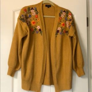 Roolee Embroidered Cardigan